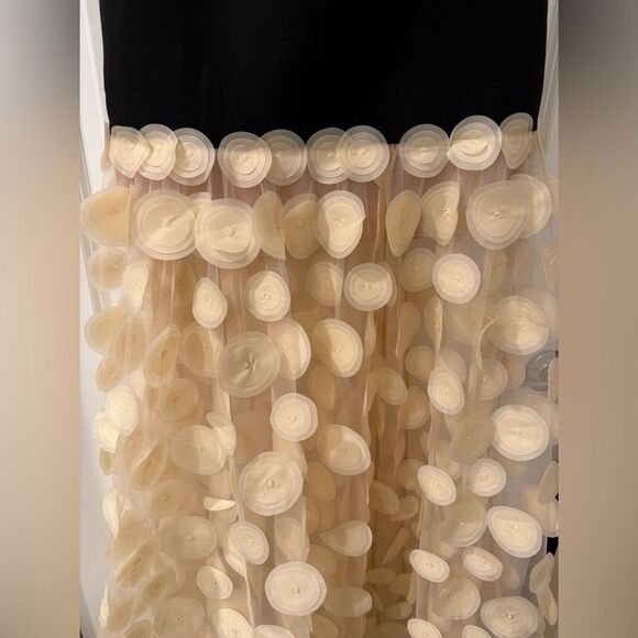 NWOT BRONX AND BANCO Harper Strapless Black and Beige Gown - Picture 11 of 16